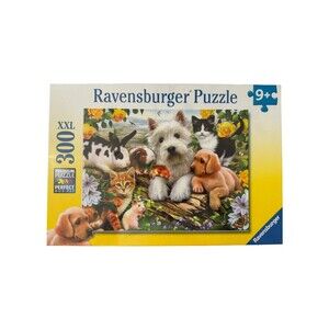 New Ravensburger Happy Animal Buddies 300 pc XXL Puzzle NWT